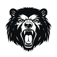 Bear Mascot - Vector Illusrations for T-shirts and Logos