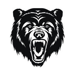Bear Mascot - Vector Illusrations for T-shirts and Logos