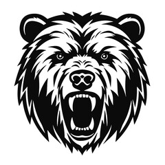 Bear Mascot - Vector Illusrations for T-shirts and Logos