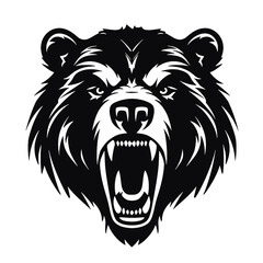 Bear Mascot - Vector Illusrations for T-shirts and Logos