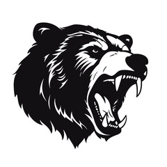 Bear Mascot - Vector Illusrations for T-shirts and Logos