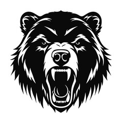 Bear Mascot - Vector Illusrations for T-shirts and Logos