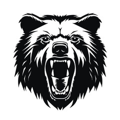 Bear Mascot - Vector Illusrations for T-shirts and Logos