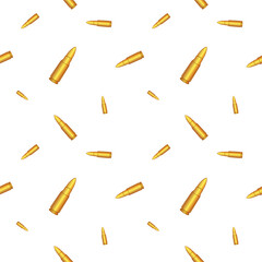 Bullets seamless pattern. Abstract repeated background.