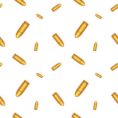 Bullets seamless pattern. Abstract repeated background.