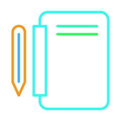 notebook Icon Design