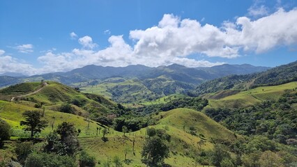 Fototapeta na wymiar Central America landscape Costa Rica