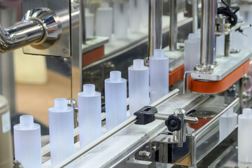 The hi-technology of healthy drinking bottle manufacturing process.
