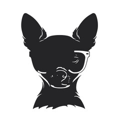 Chihuahua silhouette