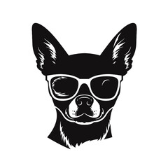 Chihuahua dog - vector illustration