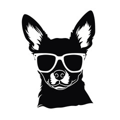 Chihuahua with sunglasses