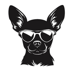 Chihuahua with sunglasses