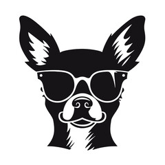 Chihuahua with sunglasses