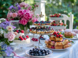 Mother's Day garden party themes