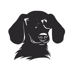 Silhouette of dachshund