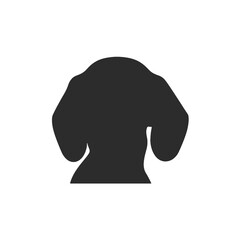 Silhouette of dachshund