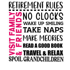 Retirement Rules svg