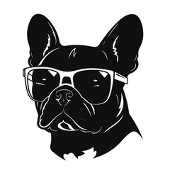 dog vector french bulldog logo icon cartoon character illustration 