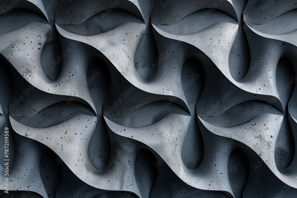 Poster sophisticated abstract 3d pattern. background image. created with generative ai technology.