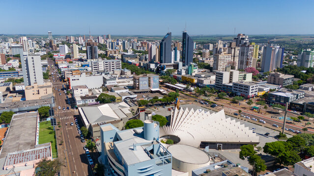 Cidade de Cascavel, paran&aacute;, brazil - Fotos a&eacute;reas de cascavel no paran&aacute;, cascavel