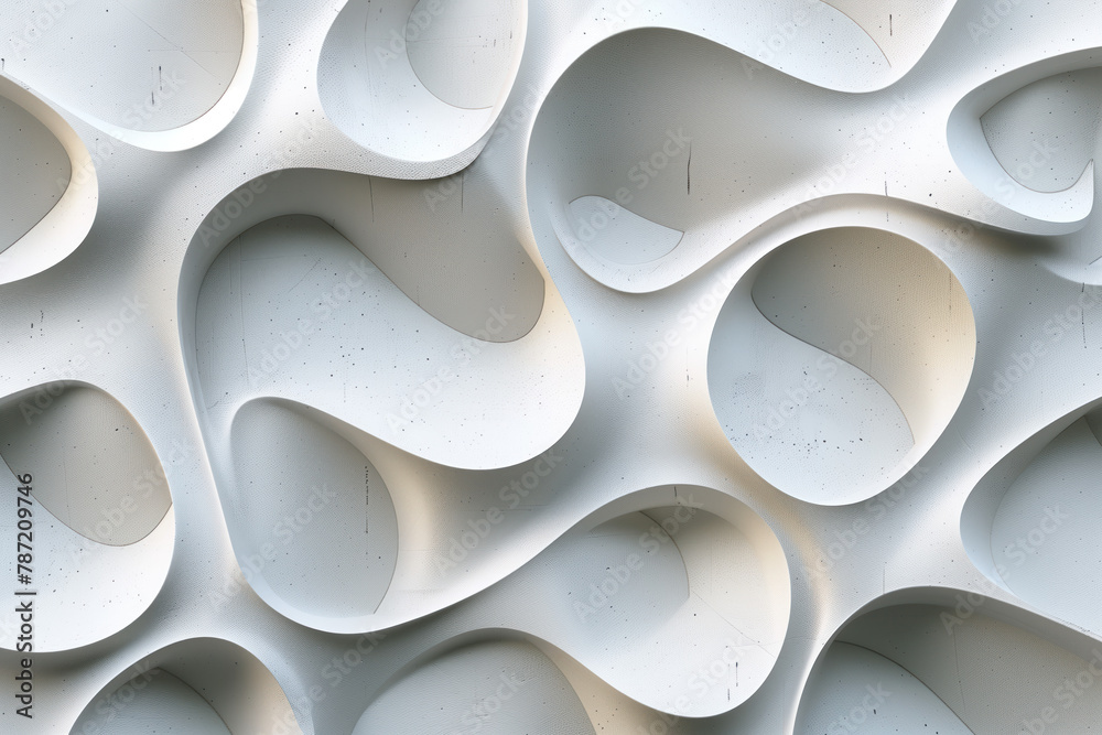 Poster sophisticated abstract 3d pattern. background image. created with generative ai technology.