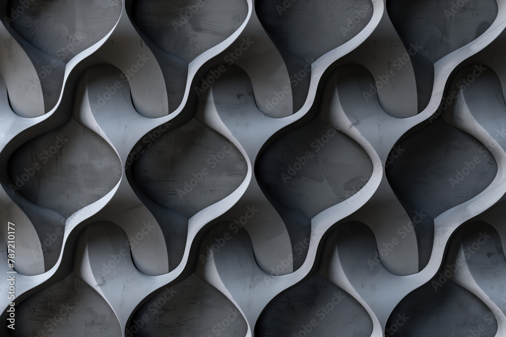 Poster sophisticated abstract 3d pattern. background image. created with generative ai technology.