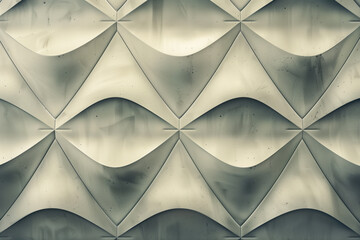 Sophisticated abstract 3d pattern. Background image. Created with Generative AI technology.