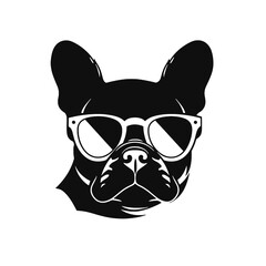 French Bulldog with sunglasses