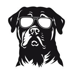 Rottweiler  silhouette