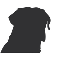 Rottweiler  silhouette