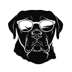 Rottweiler  silhouette