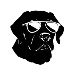 Rottweiler  silhouette