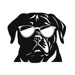 Rottweiler  silhouette
