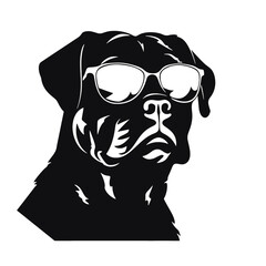 Rottweiler  silhouette