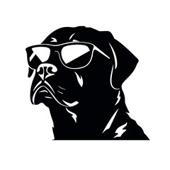 Rottweiler  silhouette