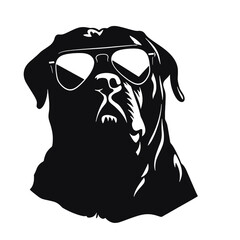 Rottweiler  silhouette