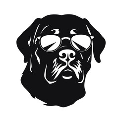 Rottweiler  silhouette