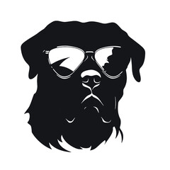 Rottweiler  silhouette