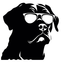 Rottweiler  silhouette