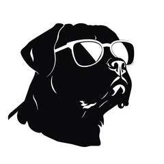 Rottweiler  silhouette