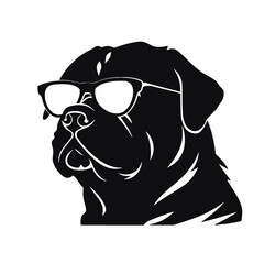 Rottweiler  silhouette