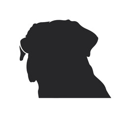 Rottweiler  silhouette