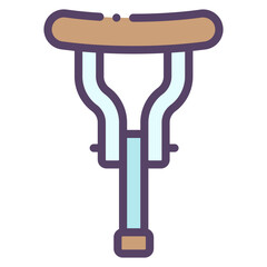 crutch icon