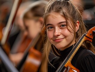 Fototapeta premium Salzburg Festival youth orchestra performances