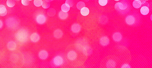 Pink bokeh background for banner, poster, Party, Anniversary, greetings, and various design works