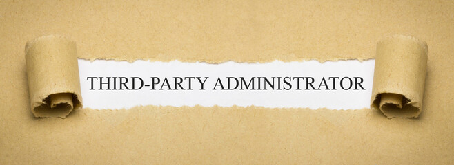 Third-Party Administrator - obrazy, fototapety, plakaty