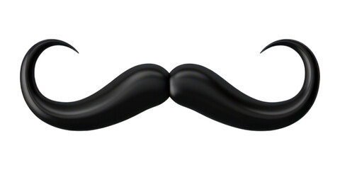 PNG Mustache black white background electronics.