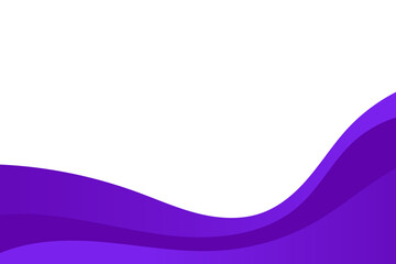 Abstract purple wavy business background. Vector illustration