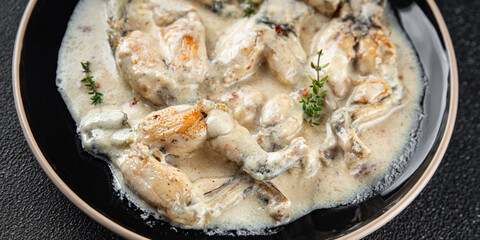 frog legs food French cuisine Cooking appetizer meal food snack on the table copy space food background rustic top view