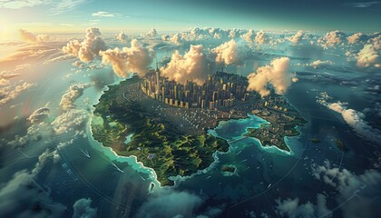 Global Portfolio Diversification, Depict scenes of investors diversifying their portfolios across international markets and geographic regions to reduce concentration risk and capture global opportuni